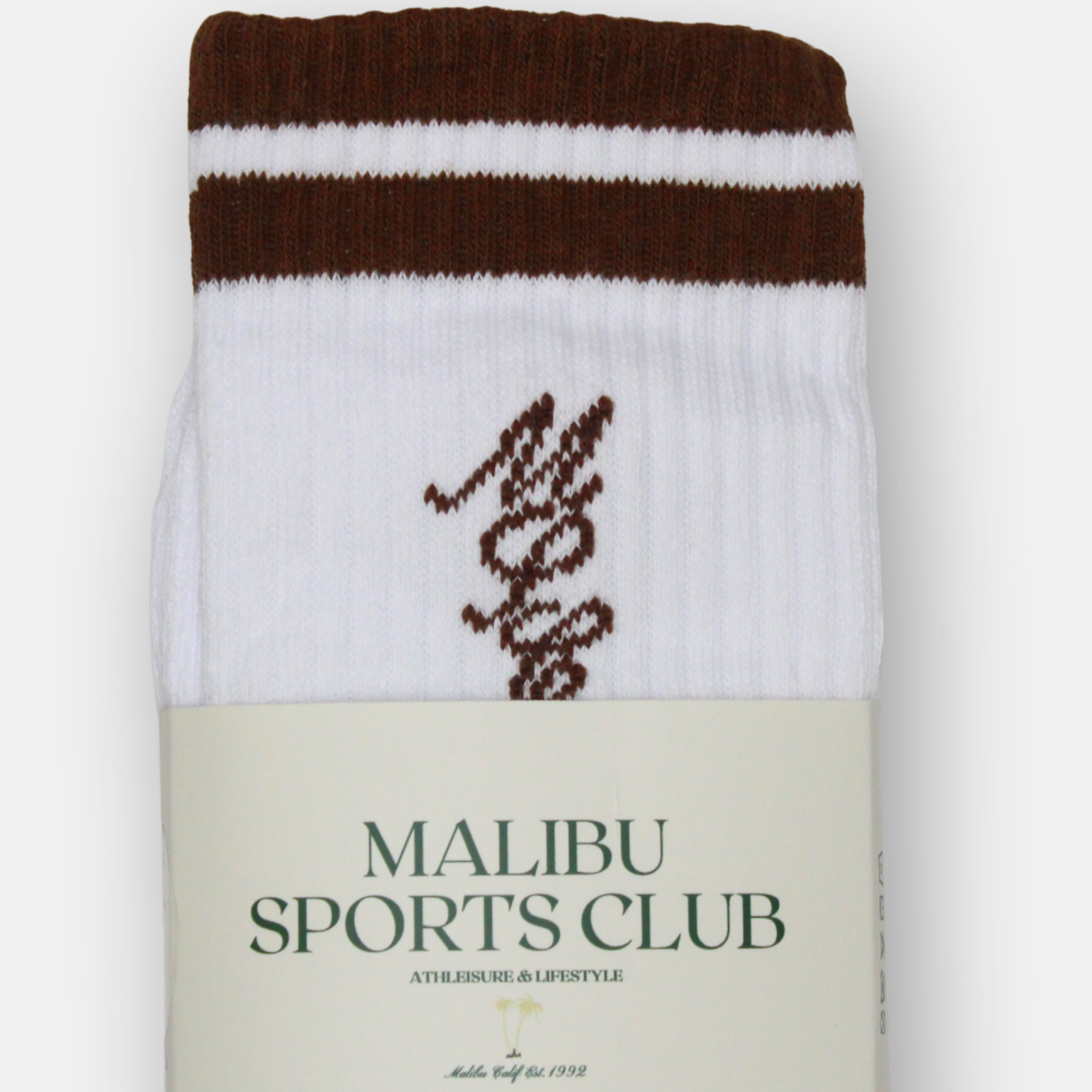 Striped cotton socks